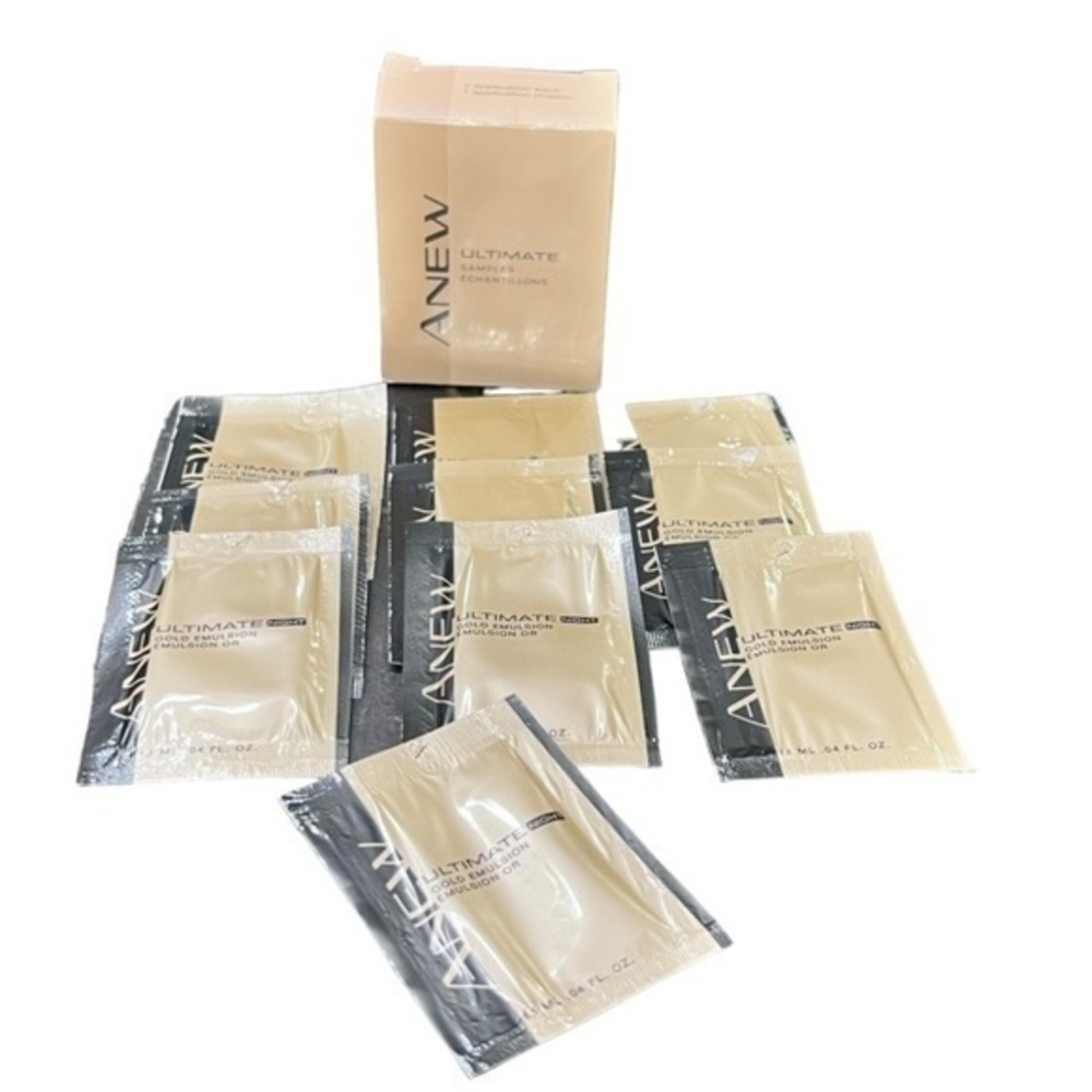 Ultimate Night Gold Emulsion 10 Pk‎ / .4 Oz Packets Daily Use TRAVEL Old Stock